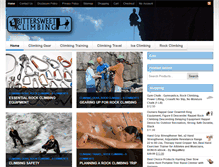 Tablet Screenshot of bittersweetclimbing.com